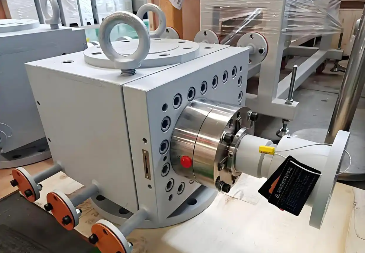 polymer melt gear pump