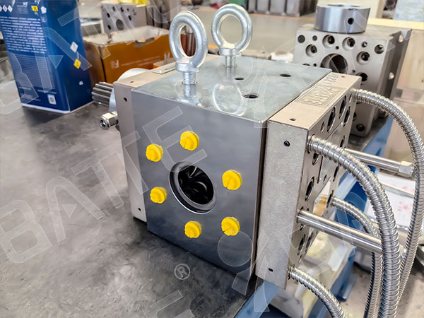 plastic sheet extrusion melt pump