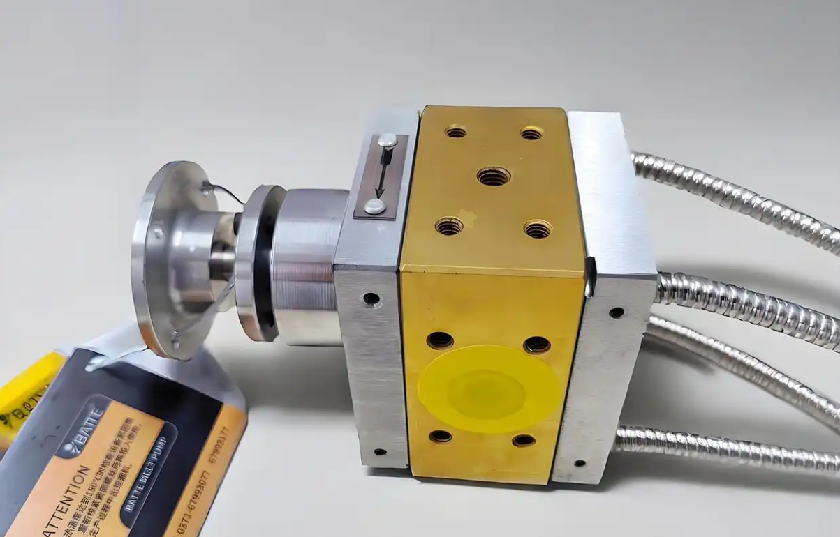 small melt pump in extruder