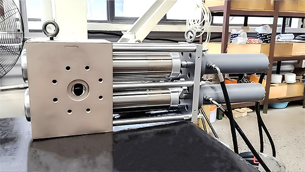 plastic pelletizing screen changer