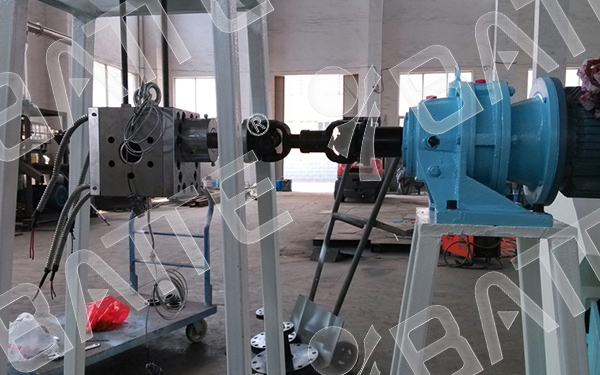 wood plastic extrusion melt pump