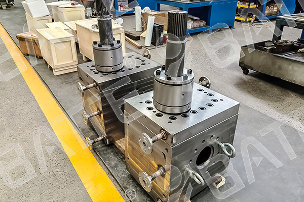 polymer melt pump