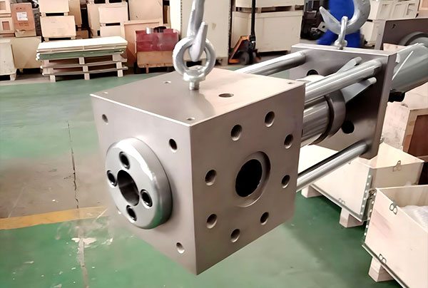 plastic pelletizing start up valve