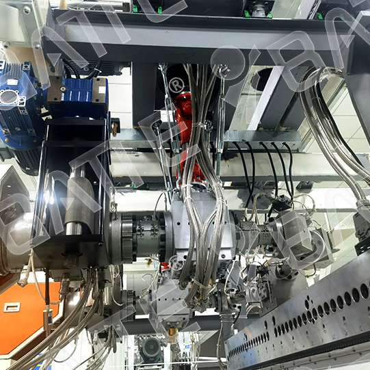 extrusion melt pump