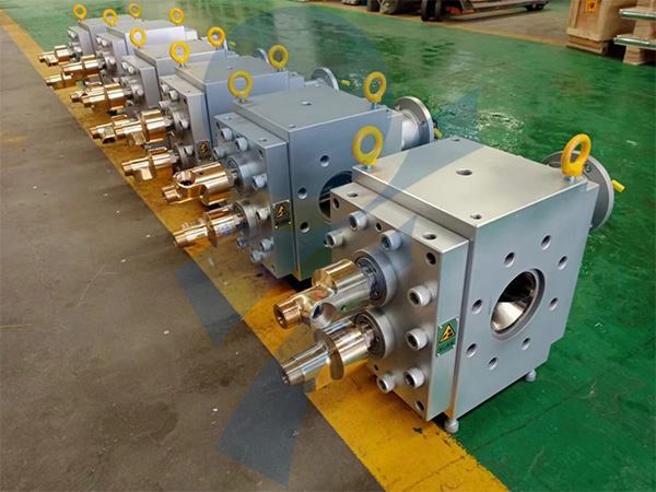 polyester melt gear pump