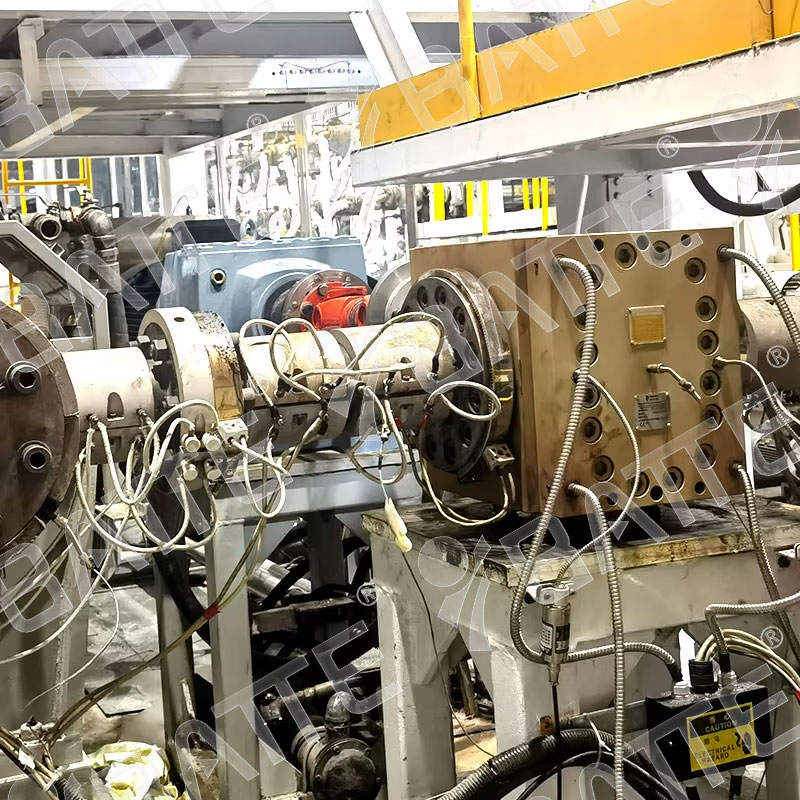plastic extrusion melt pump
