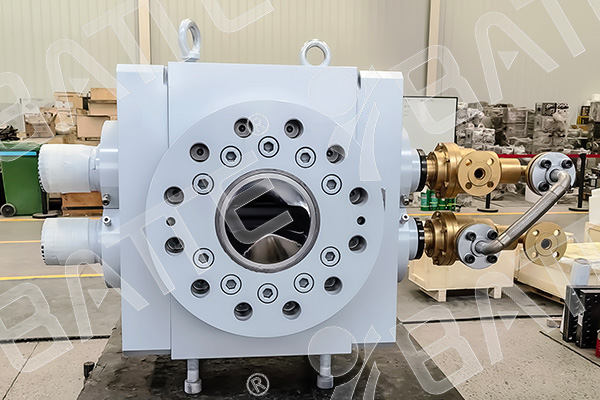 twin shaft melt pump