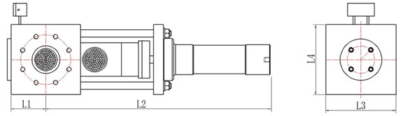 single column double work station screen changer