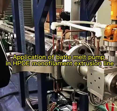 extruder melt pump