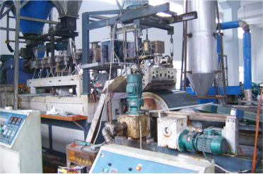 Melt pumps and screen changers for foam production lines